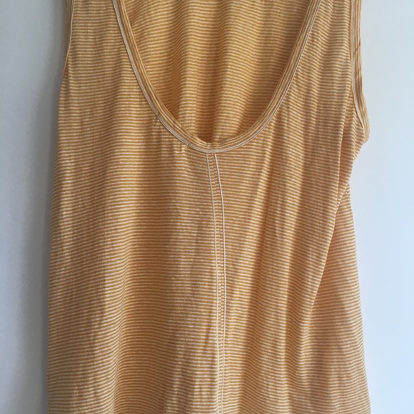 RAG & BONE marigold striped linen Ryder top - Picture 5 of 8